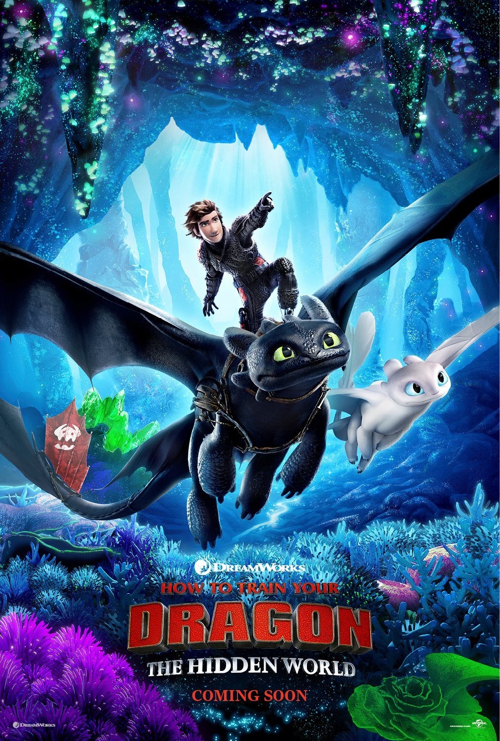 Details about   HICCUP & TOOTHLESS How To Train Your Dragon 3 The Hidden World Riders Lightfury 